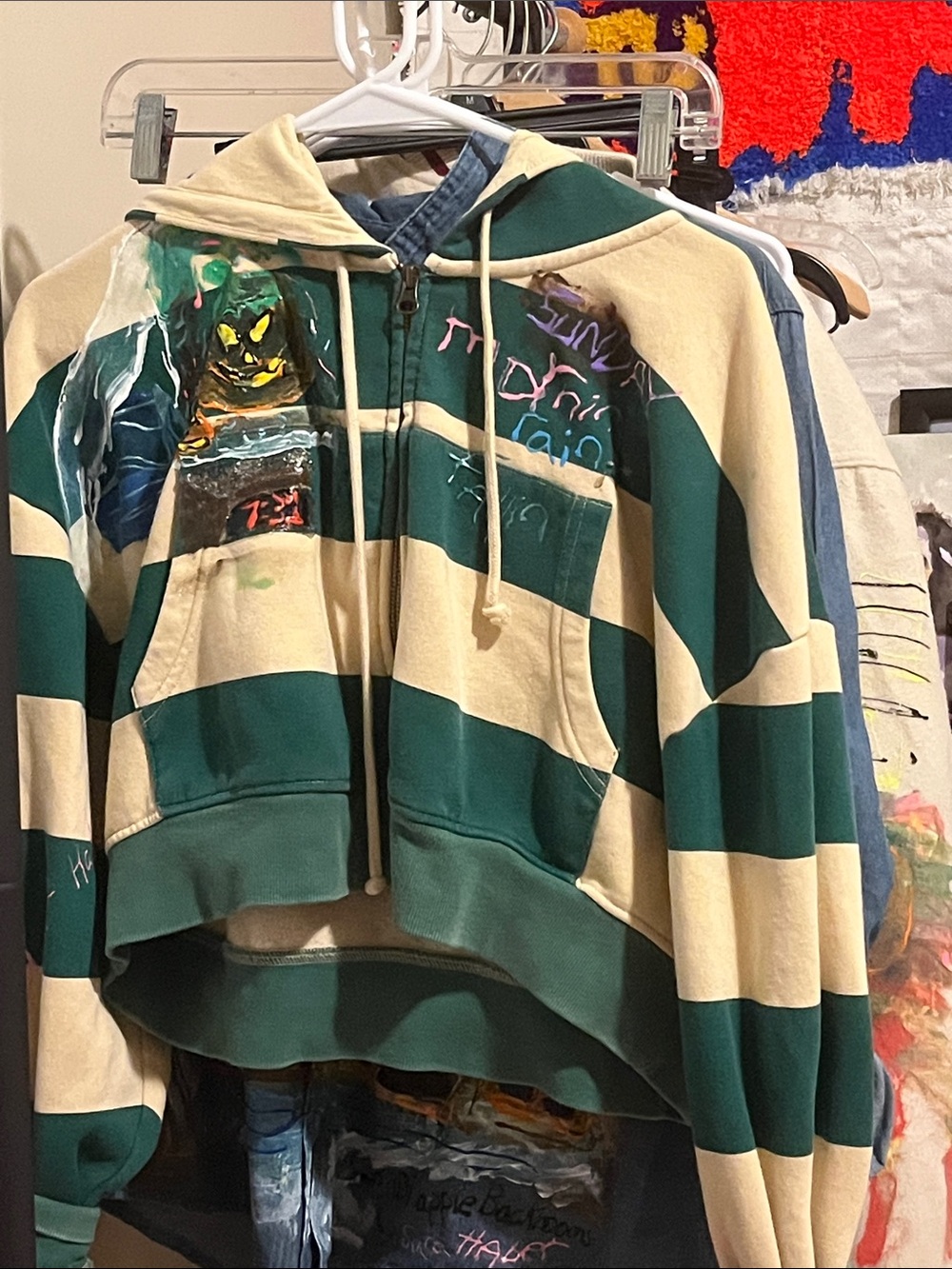 Cozy Rainy Halloween sweatshirt